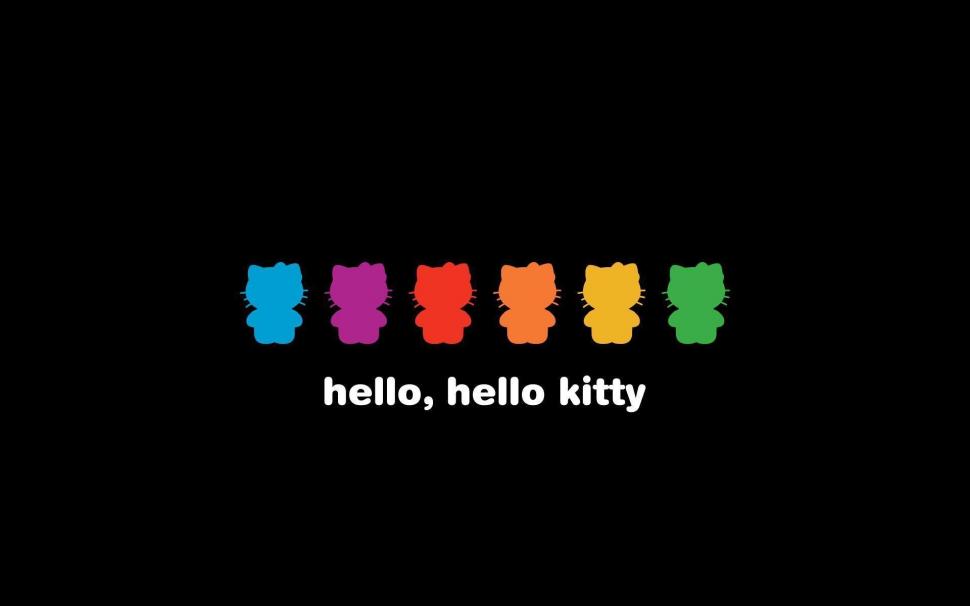 Hello Kitty Shapes wallpaper,cartoon HD wallpaper,logo HD wallpaper,background HD wallpaper,1920x1200 wallpaper