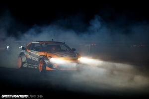 Scion TC Drift Smoke Lights HD wallpaper thumb