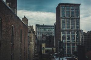 Building, Cityscape, City, Urban, Muted, Overcast wallpaper thumb
