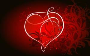 Romantic love heart wallpaper thumb