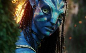 Neytiri Beautiful Warrior in Avatar wallpaper thumb