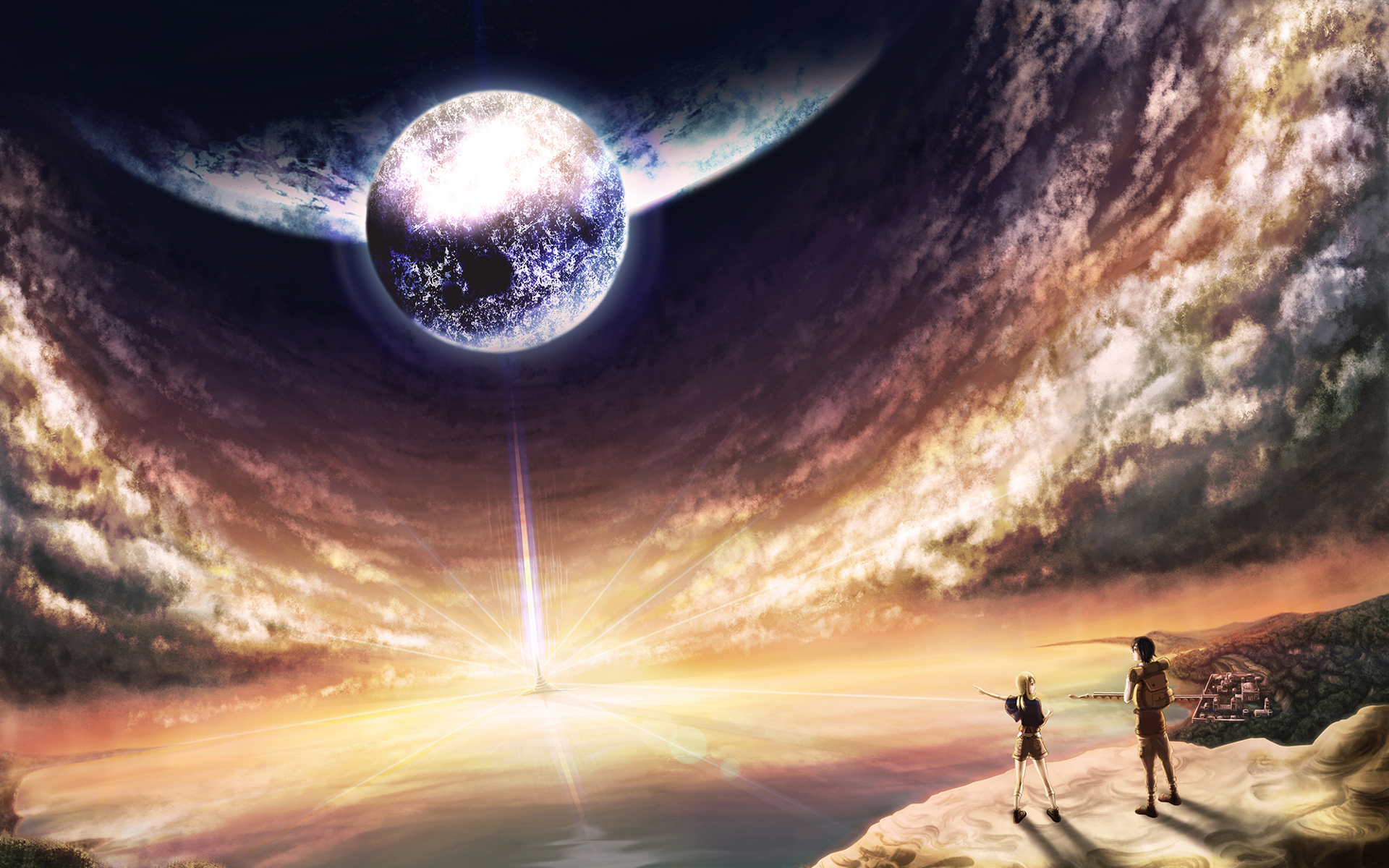 Anime Planets HD wallpaper | anime | Wallpaper Better