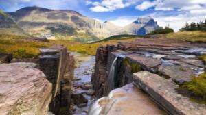 Falls Glacier National Park Free Photos wallpaper thumb