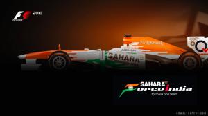 2013 Sahara Force India F1 Team wallpaper thumb