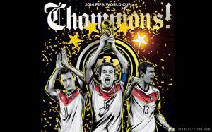Germany FIFA World Cup 2014 Champions wallpaper thumb