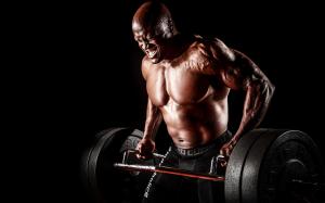 Bodybuilder, weight lifting wallpaper thumb