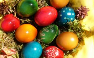 Easter Colors Eggs wallpaper thumb