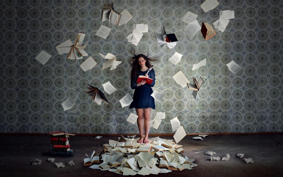Woman reading wallpaper,Woman HD wallpaper,book HD wallpaper,photography HD wallpaper,1920x1200 HD wallpaper,2880x1800 wallpaper