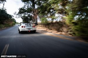 Nissan Skyline GTR Motion Blur Road HD wallpaper thumb