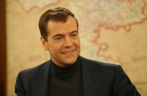 dmitry medvedev, prime minister, russia, smile wallpaper thumb