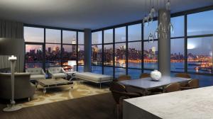 Beautiful View Of Nyc From A House In Jersey wallpaper thumb