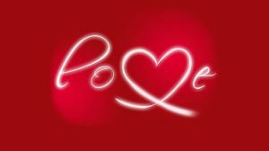 Valentine day love red wallpaper thumb