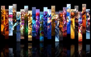 League Of Legends, Video Games, Characters,Girls, Fighters, Online Games wallpaper thumb