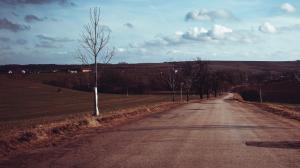 Empty Country Road wallpaper thumb