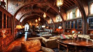 Magnificent Library Hdr wallpaper thumb