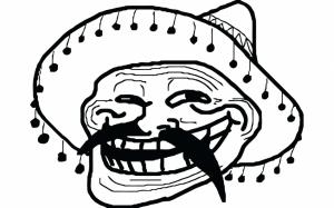 Mexicano Troll Face wallpaper thumb