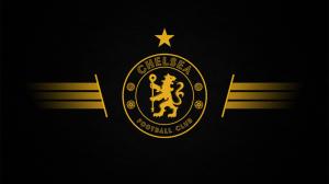 Chelsea FC Football Soccer Black Logo HD wallpaper thumb