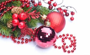 christmas toys, balls, cones, thread, needles, jewelry, holiday, christmas wallpaper thumb