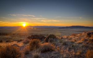 Utah, USA, grass, sunrise, dawn wallpaper thumb