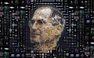 Steve Jobs mosaic wallpaper thumb