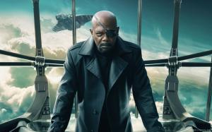 Nick Fury in Captain America The Winter Soldier wallpaper thumb