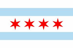 Chicago Flag wallpaper thumb