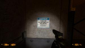Black Mesa Notice wallpaper thumb