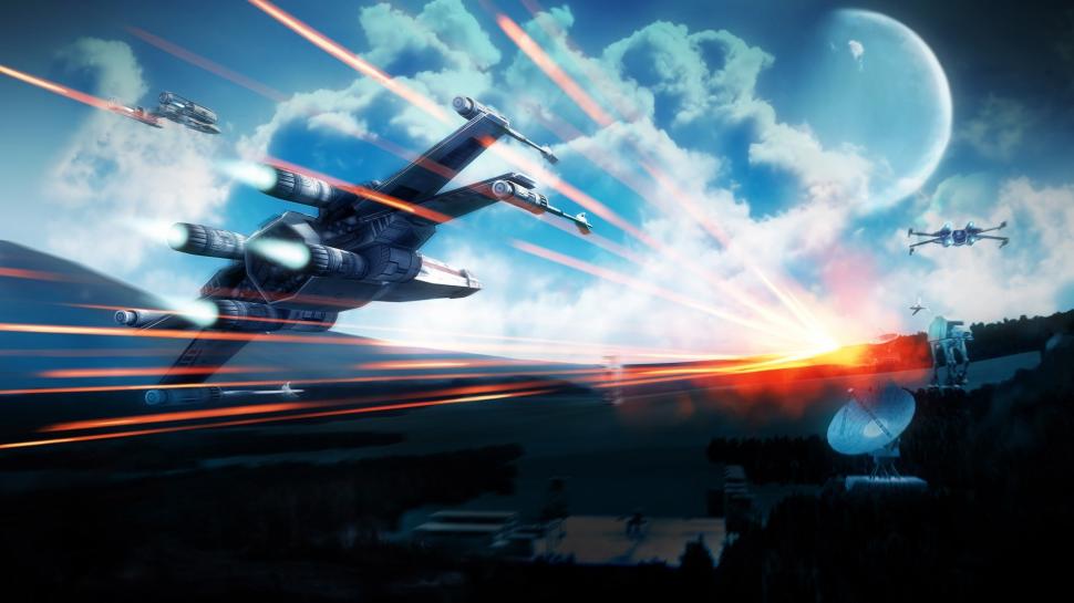 Star Wars, Spaceship, Science Fiction, Battlefield 3, Caspian Border, X-Wing, Artwork wallpaper,star wars HD wallpaper,spaceship HD wallpaper,science fiction HD wallpaper,battlefield 3 HD wallpaper,caspian border HD wallpaper,x-wing HD wallpaper,artwork HD wallpaper,1920x1080 HD wallpaper,1920x1080 wallpaper