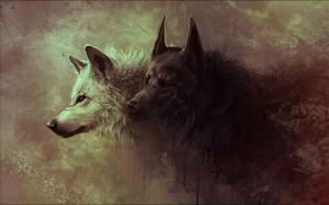 Wolves wallpaper thumb