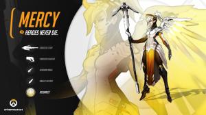 Mercy, Blizzard Entertainment, Overwatch, Video Games wallpaper thumb