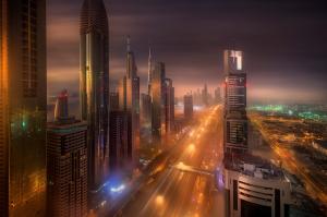City, Dubai, UAE, United Arab Emirates wallpaper thumb