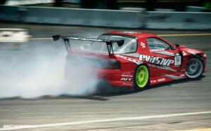 Mazda RX-7 Drift Track Race Track HD wallpaper thumb