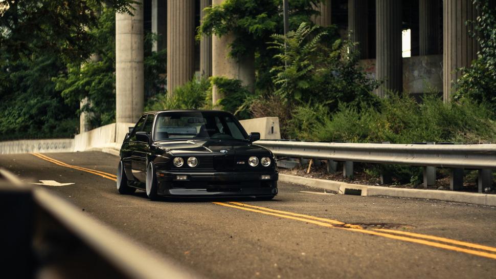 BMW E30 M3 Black wallpaper,bmw HD wallpaper,e30 HD wallpaper,M3 HD wallpaper,black HD wallpaper,coupe HD wallpaper,1920x1080 wallpaper