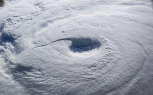 Hurricane Storm Aerial Clouds HD wallpaper thumb