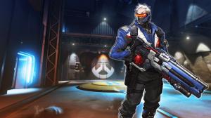 video games Soldier: 76 livewirehd Author Blizzard Entertainment Overwatch wallpaper thumb