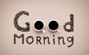 Good Morning Coffee HD wallpaper thumb