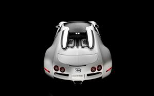 Bugatti Veyron 16.4 Grand Sport Production Version 2009 - Studio Rear Top wallpaper thumb