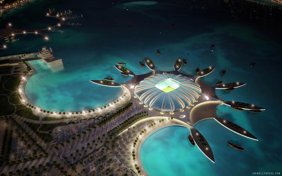 Qatar's 2022 World Cup Stadium wallpaper,stadium HD wallpaper,world HD wallpaper,2022 HD wallpaper,qatar's HD wallpaper,2880x1800 wallpaper