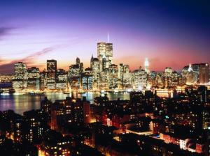 Lower Manhattan as seen over Brooklyn Heights, New York HD wallpaper thumb