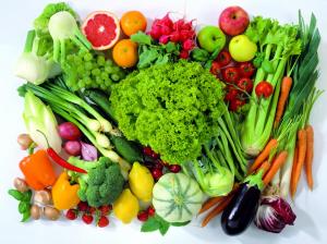 Food fruits and vegetables wallpaper thumb