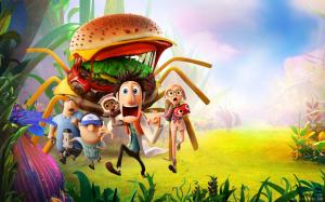 Cloudy with a Chance of Meatballs 2 2013 wallpaper thumb