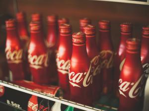 Coca Cola drinks, bottles wallpaper thumb