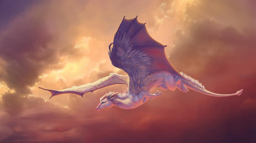 Flying Dragon Pegasus wallpaper,pegasus HD wallpaper,dragon HD wallpaper,flying HD wallpaper,3840x2160 wallpaper