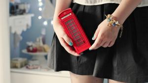 The hands of the telephone booth, hand, telephone booths, mood, non-mainstream girls wallpaper thumb