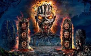 Iron Maiden Heavy Metal Ruins Monster wallpaper thumb