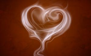 Love heart-shaped coffee taste wallpaper thumb