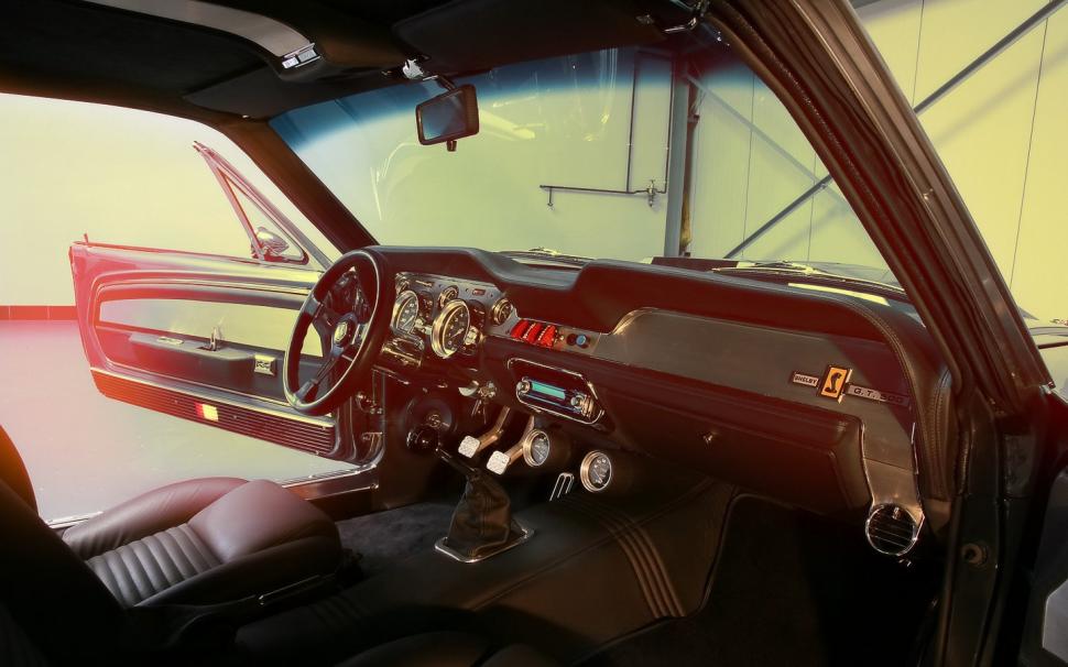 Ford Mustang Shelby Cobra GT500 Classic Car Classic Interior HD wallpaper,cars wallpaper,car wallpaper,classic wallpaper,ford wallpaper,mustang wallpaper,interior wallpaper,cobra wallpaper,shelby wallpaper,gt500 wallpaper,1440x900 wallpaper