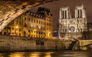 Notre Dame de Paris Front View wallpaper thumb