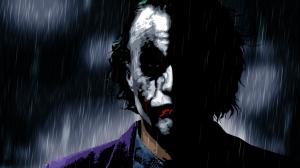 Batman The Dark Knight Joker Rain HD wallpaper thumb