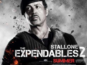 Sylvester Stallone in Expendables 2 wallpaper thumb